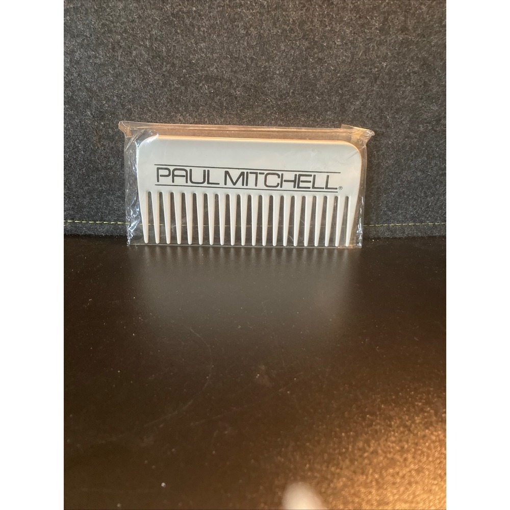 Vintage Paul Mitchell Cricket Wide Tooth Comb 1989 Cream Sealed New‎ Deadstock